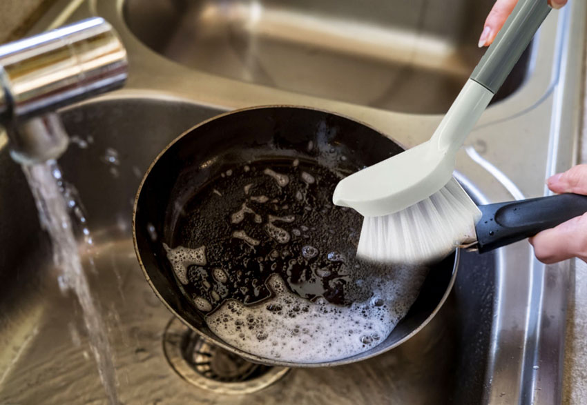 bendable kitchen scrubber