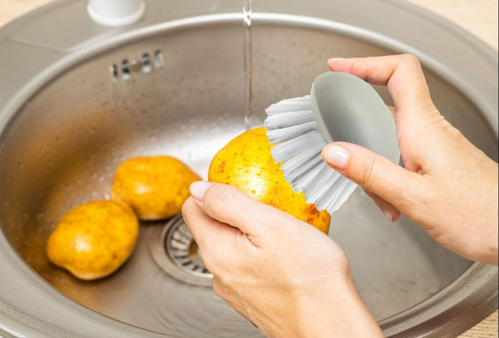 bendable kitchen scrubber