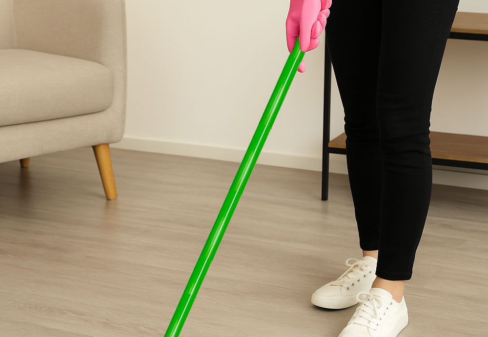 iron brush scrubber