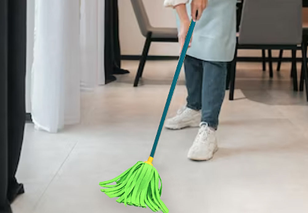 iron brush scrubber
