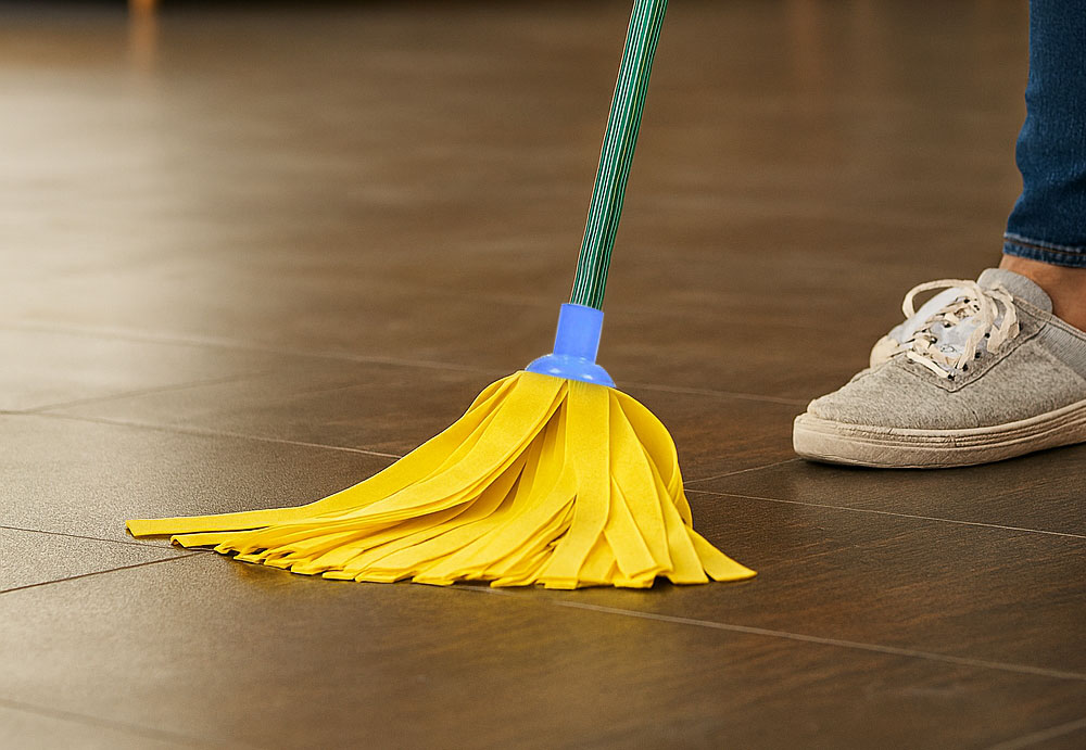 iron brush scrubber