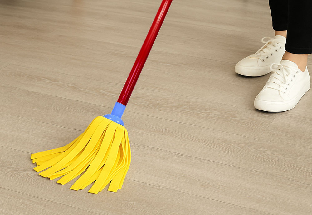 iron brush scrubber
